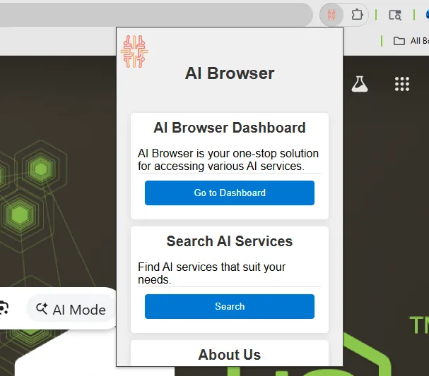 AI Browser Web Extension screenshot 2