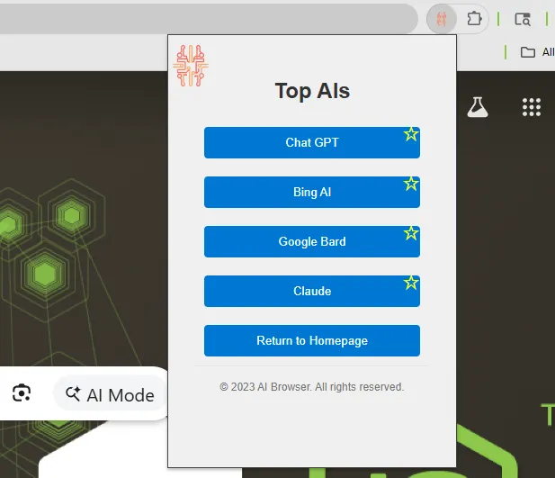 AI Browser Web Extension screenshot 3