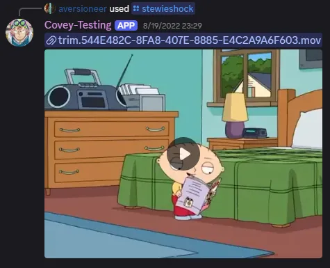 COVEY Discord Bot screenshot 3